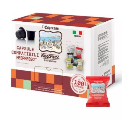 100 Gusto Ricco To.Da Gattopardo Nespresso