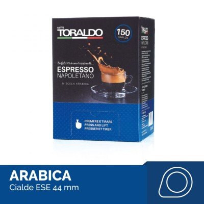 150 Arabica Toraldo Cialde 44mm