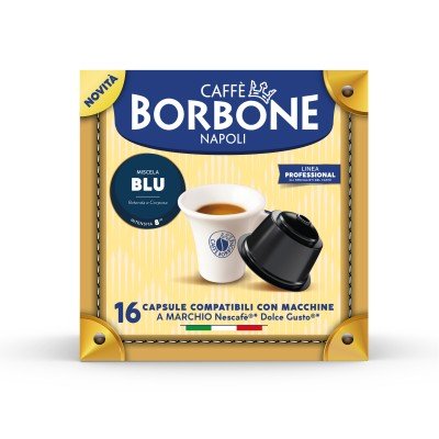 16 Blu Borbone Dolce Gusto