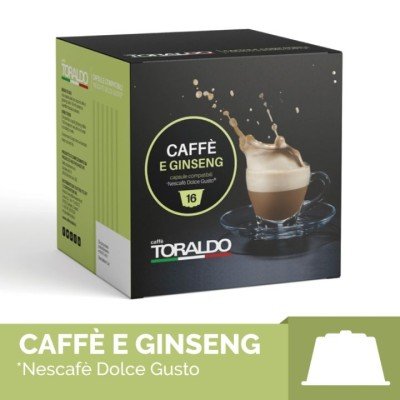 16 Caffè e Ginseng Toraldo Dolce Gusto