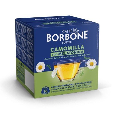 16 Camomilla con Melatonina Borbone Dolce Gusto