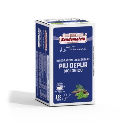 18 Filtro Monodose Infuso Erbe + Depur Bio (Integratore Alimentare) Sandemetrio