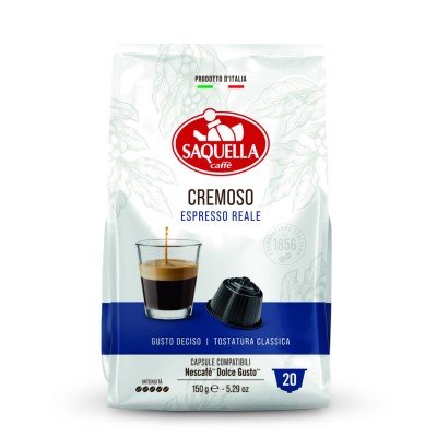 20 Cremoso Saquella Dolce Gusto