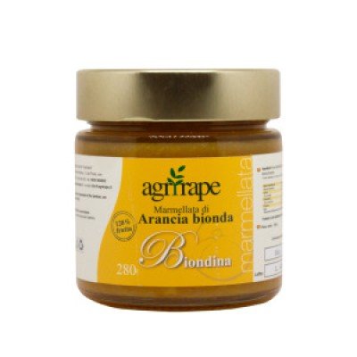 270g Marmellata di Arancia Bionda Agrirape
