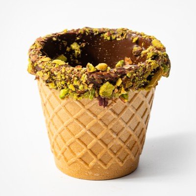 40 Bicchieri singoli in cialda, cioccolato e Pistacchio 60ml Foodrinks