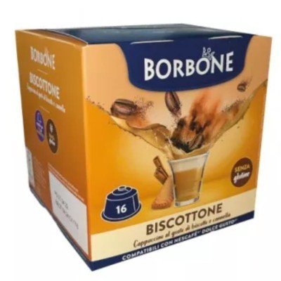 16 Biscottone Borbone Dolce Gusto