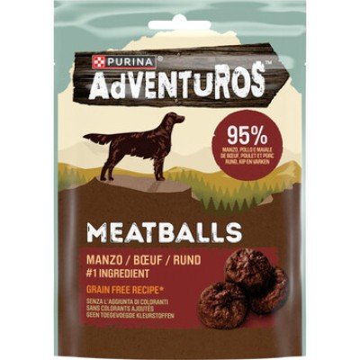 Adventuros High Meat 70g Meatballs Manzo