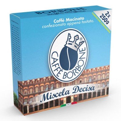 1 Caffè Macinato Miscela Decisa 2x250g Borbone