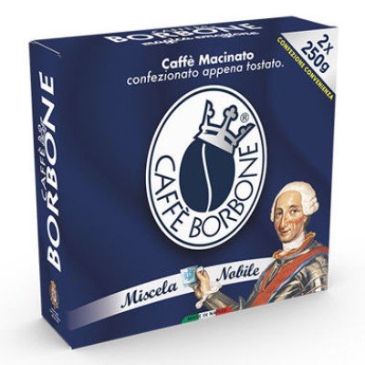 1 Caffè Macinato Miscela Nobile 2x250g Borbone