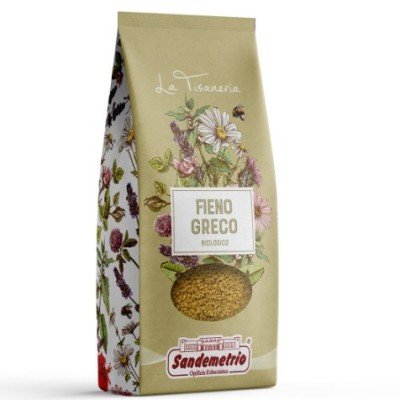 1 Tisana Fieno Greco Semi Bio Sacchetto da 100g Sandemetrio