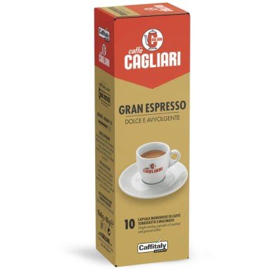10 Cagliari Gran Espresso Caffitaly