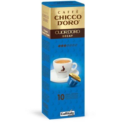 10 Chicco D'Oro Cuor D'Oro Decaffeinato Caffitaly