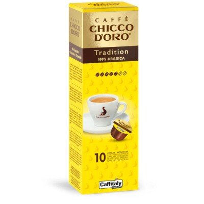 10 Chicco D'Oro Tradition 100% Arabica Caffitaly