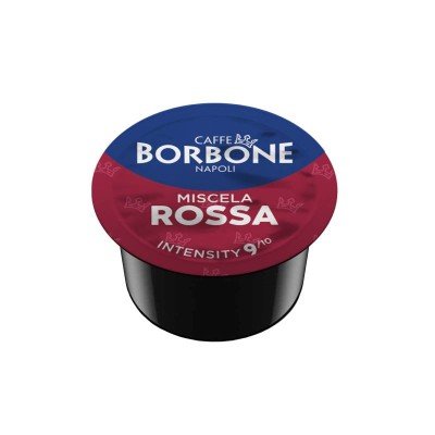 100 Red Borbone Lavazza Blue
