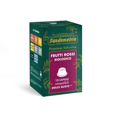 12 Tisana Frutti Rossi Sandemetrio Dolce Gusto