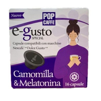 16 Camomilla con Melatonina Pop Dolce Gusto