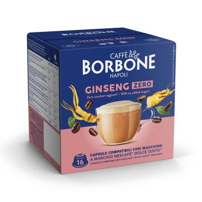 16 Ginseng Zero Borbone Dolce Gusto