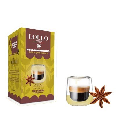18 Caffè al Gusto Sambuca Lollo Cialde 44mm