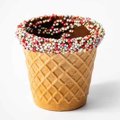 40 Bicchieri singoli in cialda, cioccolato e Perline 60ml Foodrinks