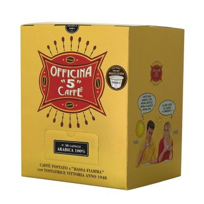 50 Arabica 100% Officina 5 Caffè Dolce Gusto