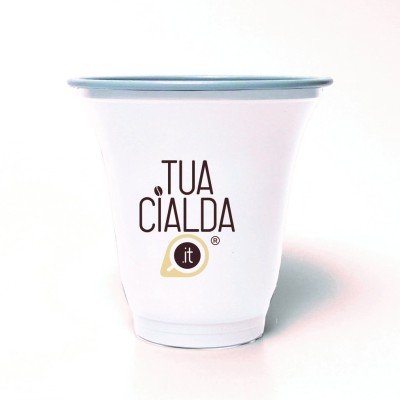 50 Bicchierini 80cl Bianchi Tua Cialda