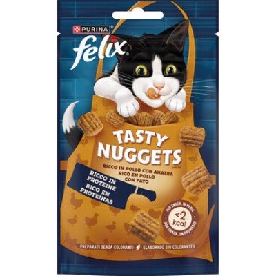 Felix Tasty Nuggets 50g Pollo e Anatra