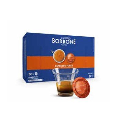 50 Espresso Forte Borbone Nespresso Professional