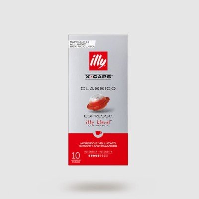 10 X-Caps Classico Illy