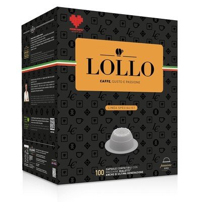 100 Nera Lollo Bialetti scad. 06/26