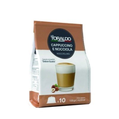 10 Cappuccino e Nocciola Toraldo Dolce Gusto