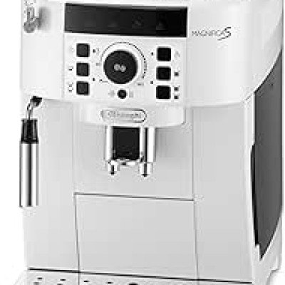 1 Macchina Caffè Automatica Grani con Cappuccinatore De Longhi Magnifica S Bianca
