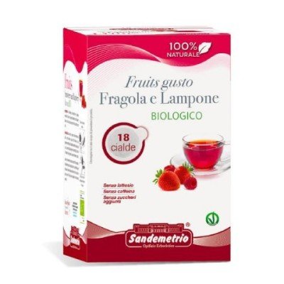 18 Fragola e Lampone Sandemetrio Cialde 44mm