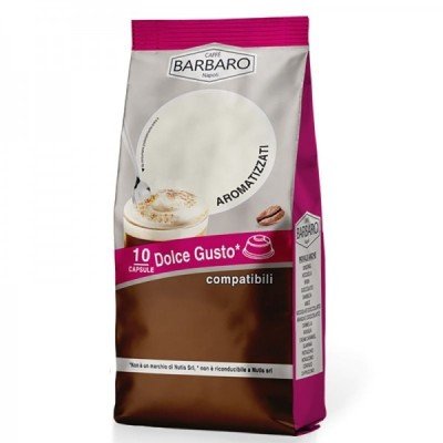 10 Latte per Cappuccino Barbaro Dolce Gusto
