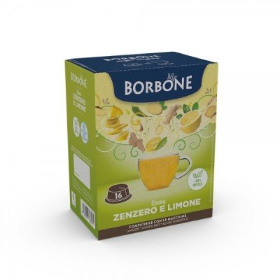 16 Tisana Zenzero e Limone Borbone a Modo Mio