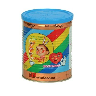 1 Caffè Macinato in Lattina 250g Deup Dek Passalac qua
