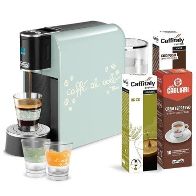 1 Macchina Caffè Arka Thun + 2 Bicchierini Caffita ly