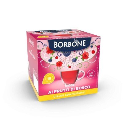 18 Frutti di Bosco Borbone Cialde 44mm