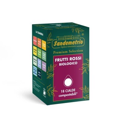18 Frutti Rossi Sandemetrio Cialde 44mm