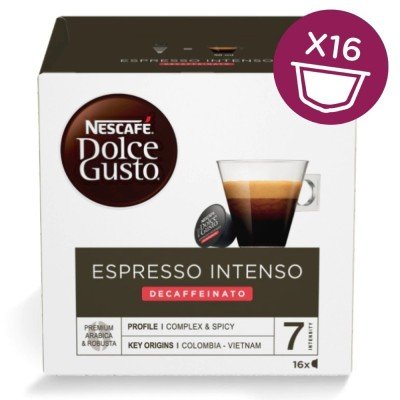 16 Espresso Intenso Decaffeinato Nestlè Dolce Gust o