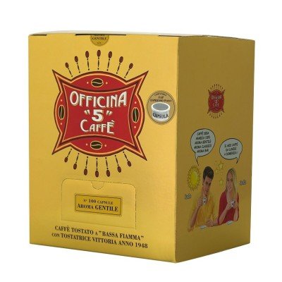 100 Aroma Gentile Officina 5 Caffè Espresso Point