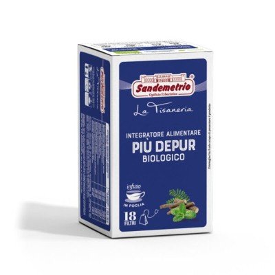 18 Filtro Monodose Infuso Erbe + Depur Bio (Integr atore Alimentare) Sandemetrio