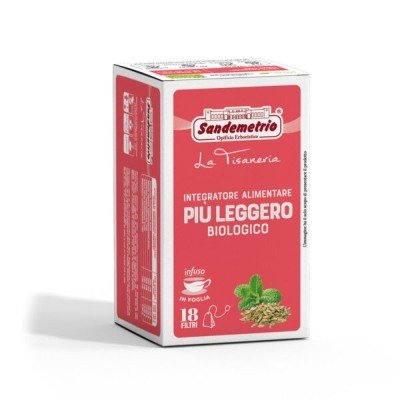 18 Filtro Monodose Infuso Erbe + Leggero Bio (Inte gratore Alimentare) Sandemetrio