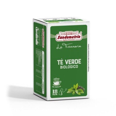 18 Filtro Monodose Infuso The Verde Bio Sandemetri o