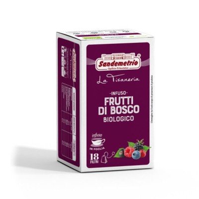 18 Filtro Monodose Infuso Frutti Di Bosco Bio Sand emetrio