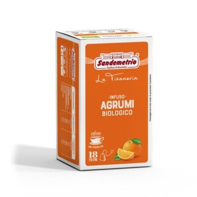 18 Filtro monodose Infuso Agrumi Biologico Sandeme trio