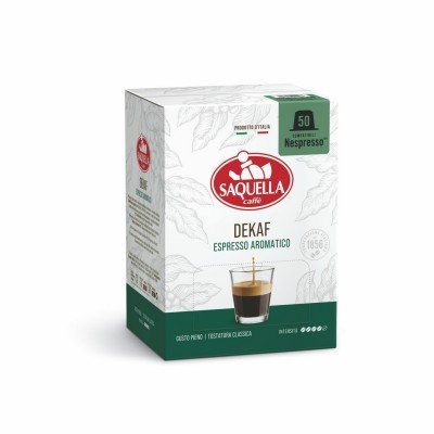 50 Dekaf Saquella Nespresso