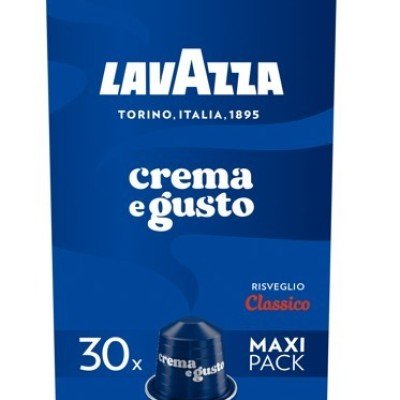 30 Lavazza Crema & Gusto Classico Alluminio Nespre sso