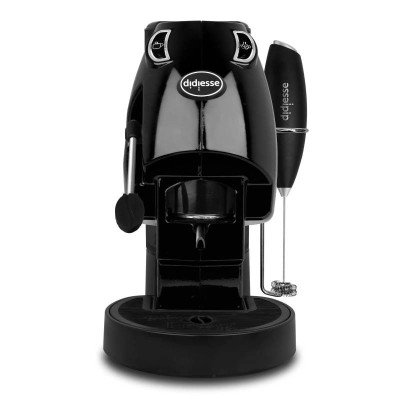 1 Macchina Caffè Baby Frog coffee&tea Nera Didiess e + Frullino Omaggio