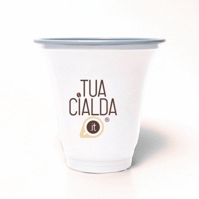 50 Bicchierini 80cl Bianchi Tua Cialda