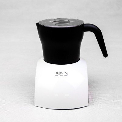 1 Montalatte Panafè bianco con tre livelli di t emperatura tazza in ceramica